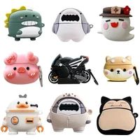 Silicone Earphone Cover Case For Huawei Freebuds 5i 5 SE2 Pro3 Pro2 Pro 4i 4 Cartoon Bluetooth Headset Protective Freebuds Cover