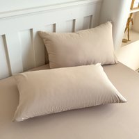 1PC Solid Color Pillowcase Super Soft And Cozy Skin-friendly Machine Washable Pillowcases 48x74/50x75cm 2 Sizes Home decor