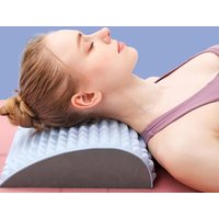 1PC Back Stretcher Pillow Neck Lumbar Support Massager for Neck Waist Back Herniated Disc Pain Relief Massage Relaxation Tools
