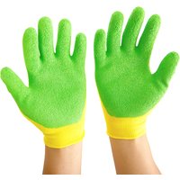 「Breathable Children Gardening Gloves Durable Waterproof Gloves Anti Bite Cut Collect Seashells Handwork Protective Gloves」