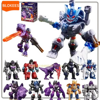 Blokees Building Blocks Transformers Stars Edition Generation 6 Megatron Mini Collectible Gift for Boys Creative Toy