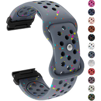 20/22/26mm Quick Fit Silicone Strap for Garmin Fenix 8 7 Pro 7X 7S 6 6X 5X 5 Plus Sport Band Bracelet Forerunner 955 970 Correa