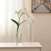 2pcs Transparent Plastic Cylinder Vase For Parties Home Decor Weddings & Baby Showers Party Decor Christmas Festival Decoration