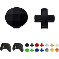 DATA FROG Metal D-Pad Trigger Paddles Replacement Thumbstick For Xbox One Elite Series 1 Metal Paddles Thumb Button Accessories
