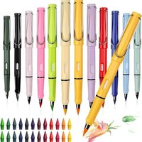 1/2pcs Color Eternal Pencil Can Be Wiped Magic Replace Head Eco Friendly Student Painting Kids Gift Draw School Supply Gifts