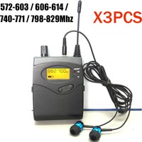 Leicozic 3 Pieces BK2050 Receivers SR2050 IEM Monitor Receivers For Monitoring Systems In Ear Monitors Professional Stage Audio image 3