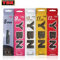 YBN Bike Chains 8 9 10 11 12 Speed MTB ROAD Bicycle Chain 116 Links 8S 9S 10S 11S 12S Chains for SHIMANO SRAM