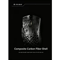 ATK GHOST PAW3950 Ultra 8K Polling Rate 0.163ms Low Latency 48g Ultra Lightweight Wireless Gaming Mouse Carbon Fiber Honeycomb S