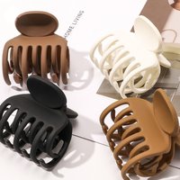 4cm Korean Fashion Black Ponytail Fixed Artifact Hair Claw Jewelry Hair Accessories for Women Girl Hair Styling Tool Braids