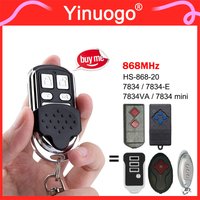 For BelFox 7834 7834-E 7834VA 7834-mini HS-868-20 Door Remote Control Garage / Gate Opener 868MHz Handheld Transmitter