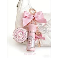 Bonnie Rabbit Flower Knows Garden Girl Heart Cute Anti-Crack Lip Balm Pendant Cloud Lip Cream Set