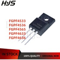 10Pieces 100% quality FGPF4533 FGPF4536 FGPF4565 FGPF4633 FGPF4636 TO-220F MOSFET power transistor