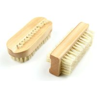New Double-sided Nail Brush Nail Art Brushes for Manicure Manicure Pedicure Wood for Nail Care Scrubbing Tools ZJS11