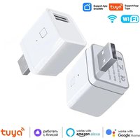 Tuya WiFi Mini Micro USB Adaptor Switch WiFi USB Power Adaptor Smart Timing Charge Plug For Alexa Google Assistant Yandex Alice