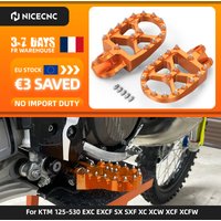 (EU-Lager) NICECNC Für 2024 KTM 690 ENDURO R SMR R 2008-2024 1050 1090 1190 1290 ADVENTURE R S T 2013-2024 Fußrasten Fußstütze Fat Pedal Kit Für KTM EXC 300 2016 XC-W 530 XCF-W 500