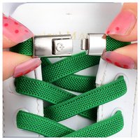 Press Lock lacets pour baskets sans attaches lacets plats élastiques sans attache lacets de chaussures pour enfants lacet adulte pour chaussures