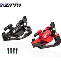 ZTTO Bicycle Line Pulling Hydraulic Disc Brake 2 Piston MTB Road Folding Bike Oil Disc Brake Calipers IS PM Post Mounting