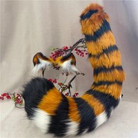 Custom Handmade Christmas Halloween Luwu Tiger Ears Hairhoop Headwear Tail Gloves Shoes Fursuit For Lolita Game Party Cosplay