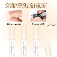 Lash Glue Strip Eyelash Adhesive Clear Long Lasting Wear Lash Clusters Glue Strong Hold