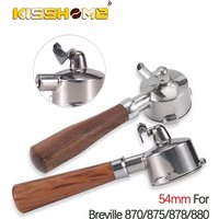 Coffee Portafilter Double Spout 54mm With 2-Cup Basket For Breville 870 875 878 880 Espresso Machine Accessories Barista Tools