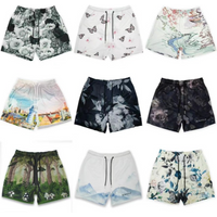 KINETIC Summer Trend Motorcycle Shorts Mens Quick Dry Clothing Casual Short Pants Gym Fitness Sports Mesh Basketball Sweatpants