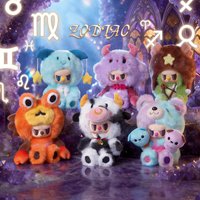New Chaosweet Rebel Bear Zodiac Vol 1.0 Series Blind Box Surprise Cute Rebel Bear Constellation Vinyl Mystery Box Surprise Gifts