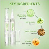 Strong Will Anti-Nail Biting Click Pen Stop Nail Biting Care Nails Improve Nail Biting Behavior Strong Bitter Aquamarine Pen