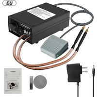 Zgrzewarka punktowa o mocy 8000W, wysokowydajna, przenośna, ręczna, z regulacją prądu 1200A, przeznaczona do zgrzewania akumulatorów 18650.