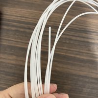 Plastic Boning Roll, Round Plastic Corset Webbing Boning for Bridal Dress Bustle Handmade Craft Dresses DIY Sewing Supplies