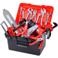 Children's Toolbox Engineer Simulation Repair Tools Pretend Toy Electric Drill Screwdriver Tool Kit Play Toy Box Set for Kids