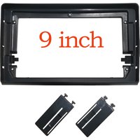 wqlsk 2 din 9 inch Car Frame Fascia Adapter Android Radio Dash Fitting Panel Kit For Fiat Bravo