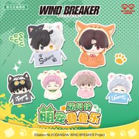 2025 New Genuine Wind Breaker Mini Animal Figures Dolls Blind Box Desktop Decoration Accessories Toys Guess Bags Desk Decor Gift