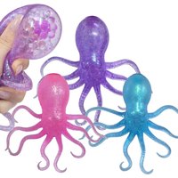 14cm Squishy Ocean Octopus Squeeze Fidget Simulation Stress Relief Slow Rebound Can Be Stretched Sensory Decompression Gift