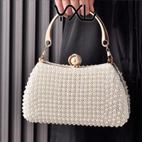 Pearl Handheld Wedding Wedding Birthday Party Evening Bag Pearl Wedding Clutch - Handheld Crossbody Bag for Birthday Banquets