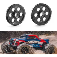 Steel Metal 0.5M 57T 59T Spur Gear Main Gear ARA311196 for Arrma 1/18 Granite Grom RC Car Upgrade Parts Accessories