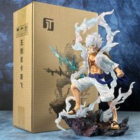 JT LX Monkey D Luffy Gear 5 Form One Piece Anime Action Figure Collectible Statue Desktop Decoration For Anime Fans