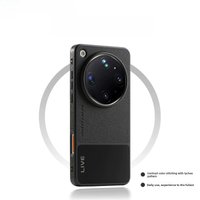 For OPPO Find X9 Ultra Case two-tone matte skin-friendly lychee texture leather for Oppo Find x9 Ultra shockproof Funda