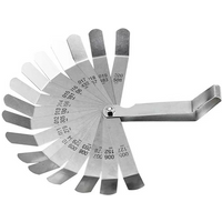 Motorcycle Engine Repair Valve Screw Adjusting Spanner Tool Valve Clearance Adjustment Tools + Feeler Gauge 0.005 - 0.020 inch