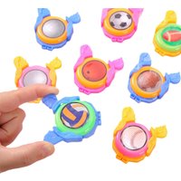 10/20pcs Funny Mini Flying Saucer Handheld UFO Catapult Toy for Kids Birthday Party Favor Treat Guest Gifts School Board Game