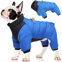 Waterproof Dog Jumpsuit Coat Winter Pet Dog Clothes Warm Puppy Cotton Jacket for Small Medium Dogs Pug Chihuahua Costume Bulldog