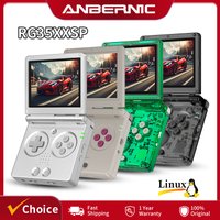 Anbernic RG35XXSP Flip Retro Handheld Game Console 3.5'' IPS Linux 64bit 3300mAh Portable Clamshell Games Console 5G WiFi HD-TV