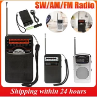 Mini Radio KK19 KK67 KK78 Portable Radio FM AM Battery Operated Handheld Built-in Speaker Radios For Running Walking Small Radio