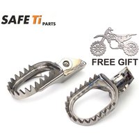 Foot Rests Pedals Titanium Alloy Motorcycle Accessories For SURRON ULTRA BEE Titanium Alloy Footpegs