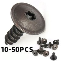 10-50 Stück N90974701 Motorabdeckung Unterboden Spritzschutz Radlauf Torx Schraubenbefestigungsclips Universal für Volkswagen B5 Audi Q5