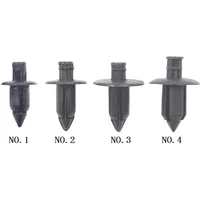 20pcs Car Plastic Fairing Rivet Setting Panel Fastener Clips 6mm 7mm 8mm Push Pin Fastener