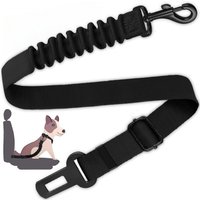 Adjustable Dog Car Seat Belt Elastic Pet Safety Restraint Heavy Duty Nylon Leash For Vehicle Travel