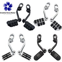 1-1/4" Podnóżki osłony silnika motocykla Zestaw montażowy 32mm Podnóżek Do Harley Honda Suzuki Yamaha Davidson Road King Sportster 1200 Fat Boy 114 Street Electra Glide akcesoria motocyklowe