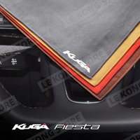 For Kuga Fiesta ST Line MK2 MK3 MK4 MK5 Logo Cleaning Drying Cloth Car Wash Towel Soft Wash Double Layer Rags