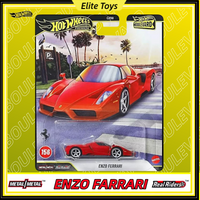 2026 New Hot Wheels Premium Boulevard 1:64 Enzo Ferrari Collectible New Casting Vehicle Diecast Car Model Display Toy Gift