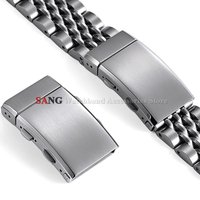 316L Solid Stainless Steel Watch Buckle Adjustable Folding Watch Buckle Extendable Clasps Luxury Premium Metal Button 18/20/22mm